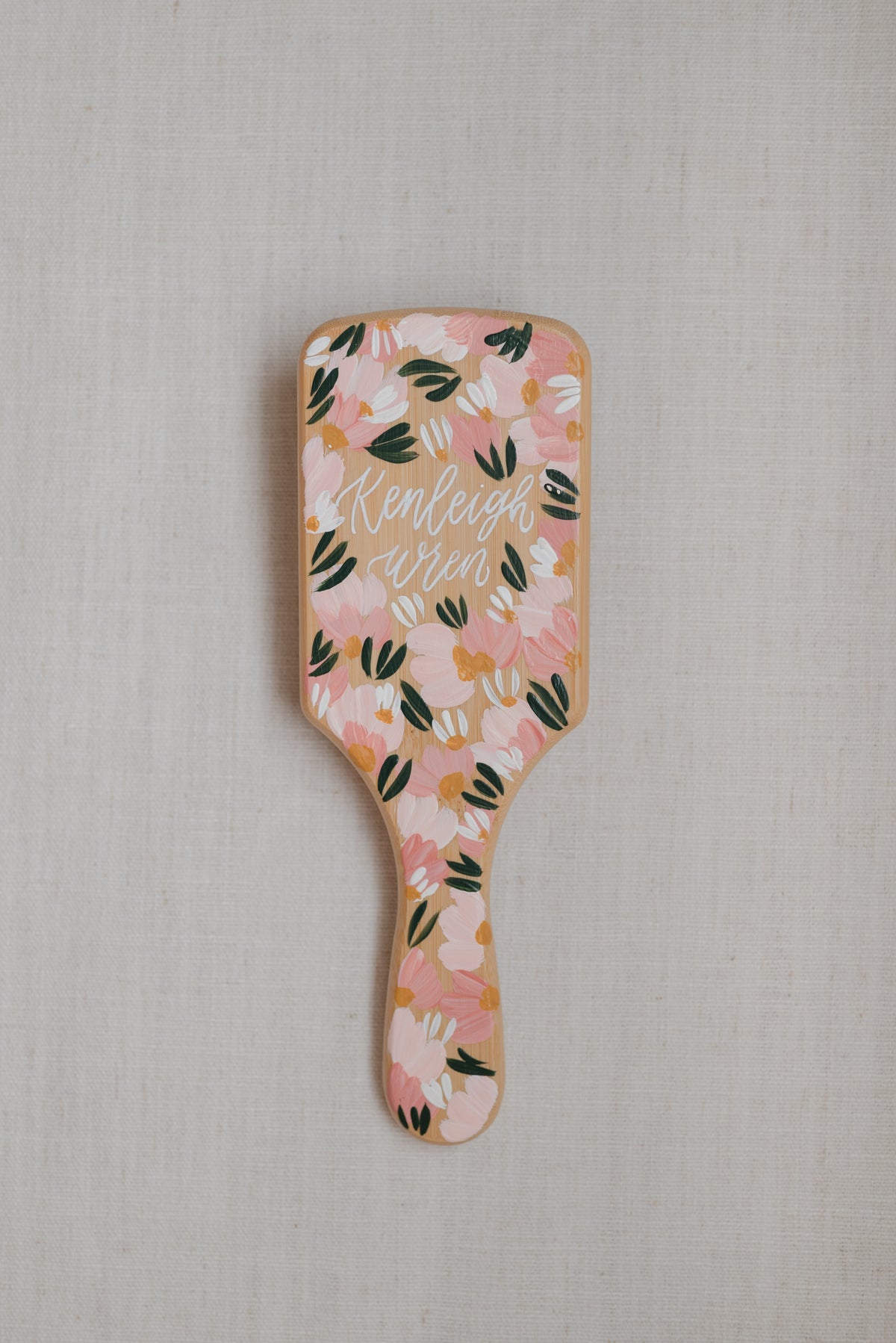 Custom Painted Hair Brushes