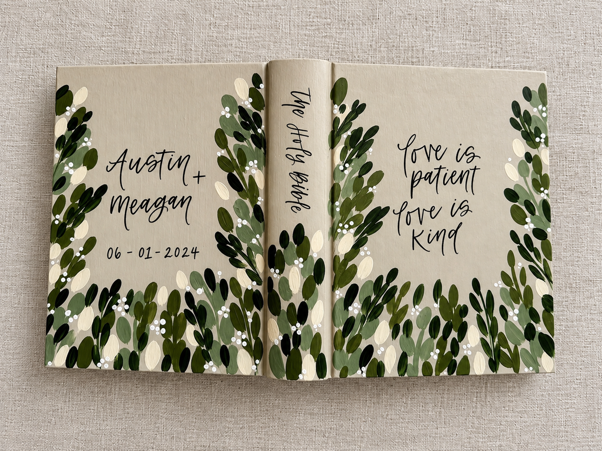 Hand-painted Bibles