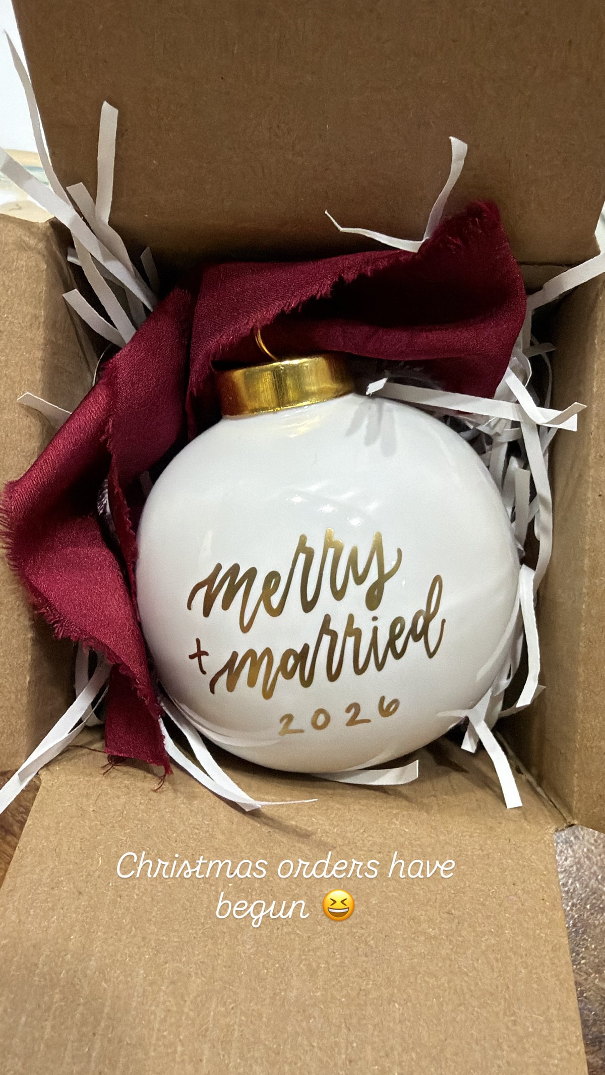 Ceramic Christmas Ornament