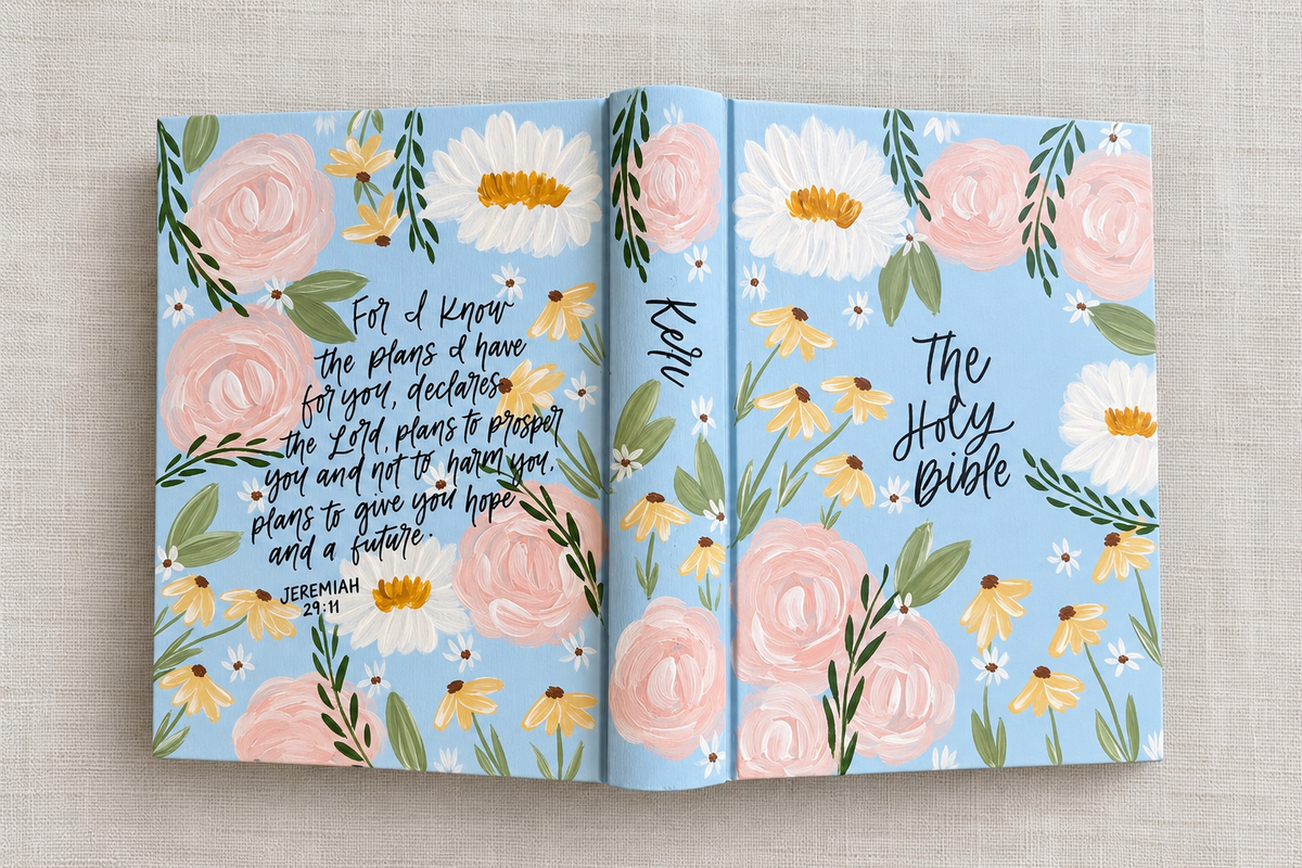 Hand-painted Bibles