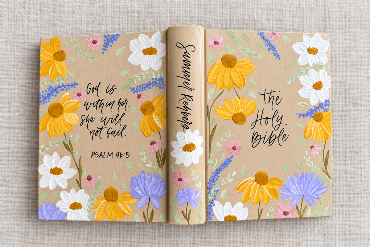 Hand-painted Bibles