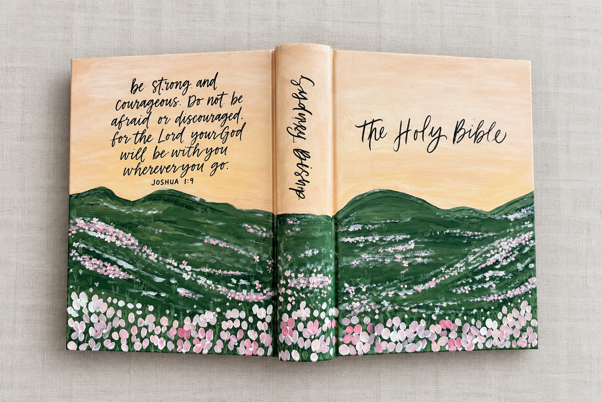 Hand-painted Bibles