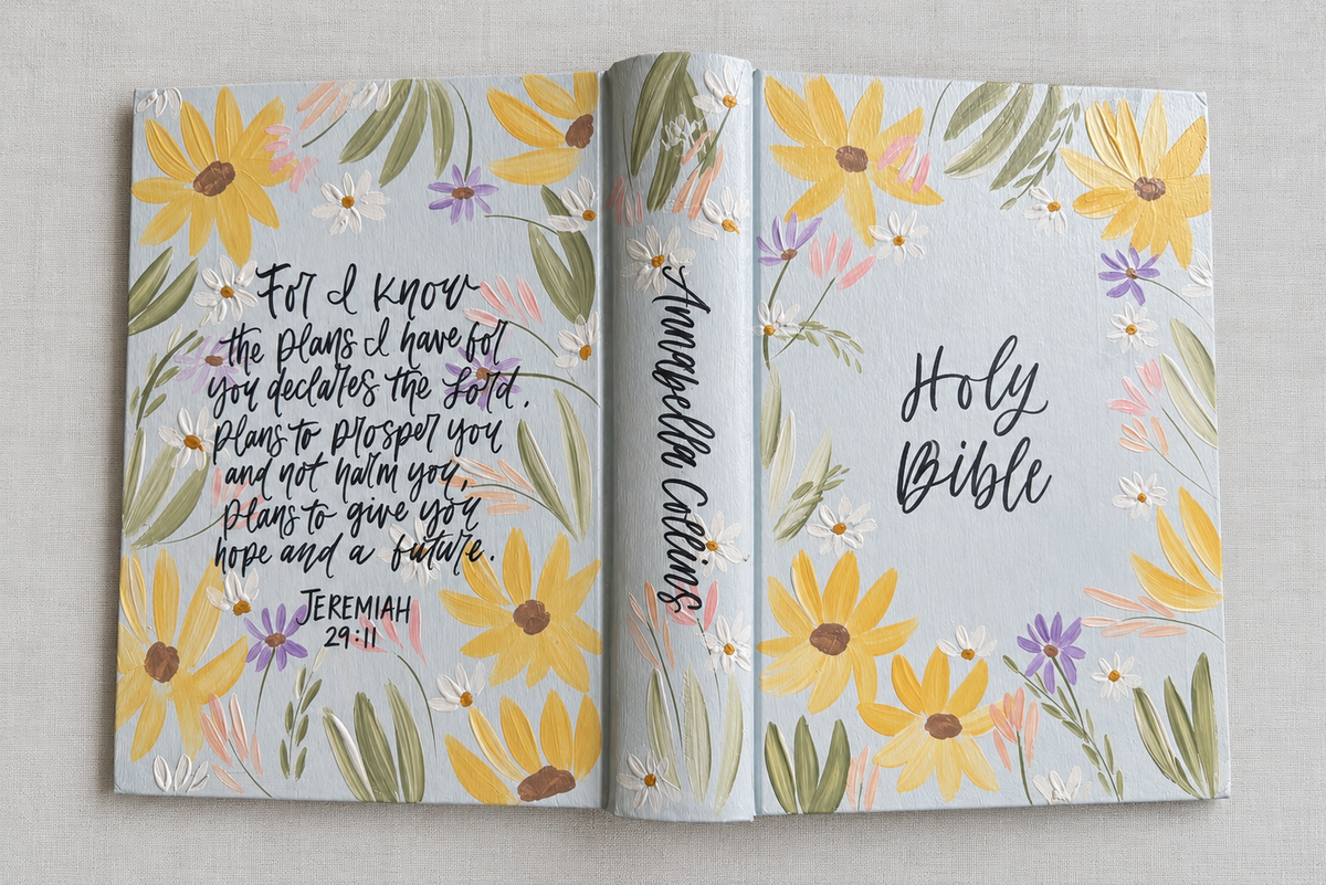 Hand-painted Bibles