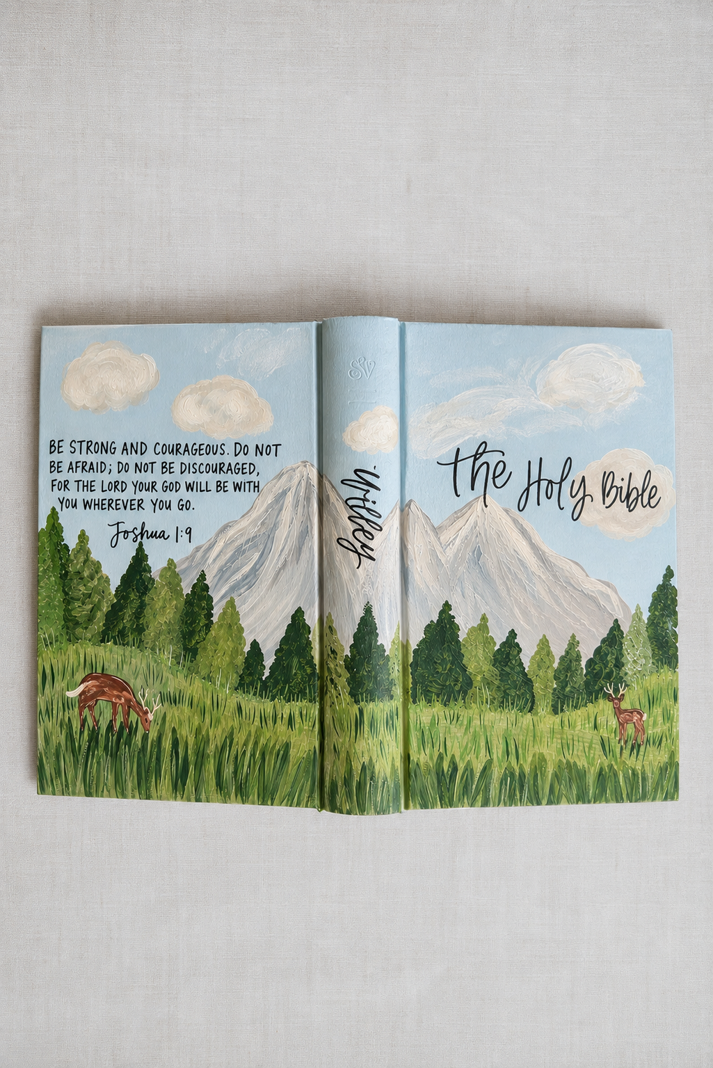 Hand-painted Bibles