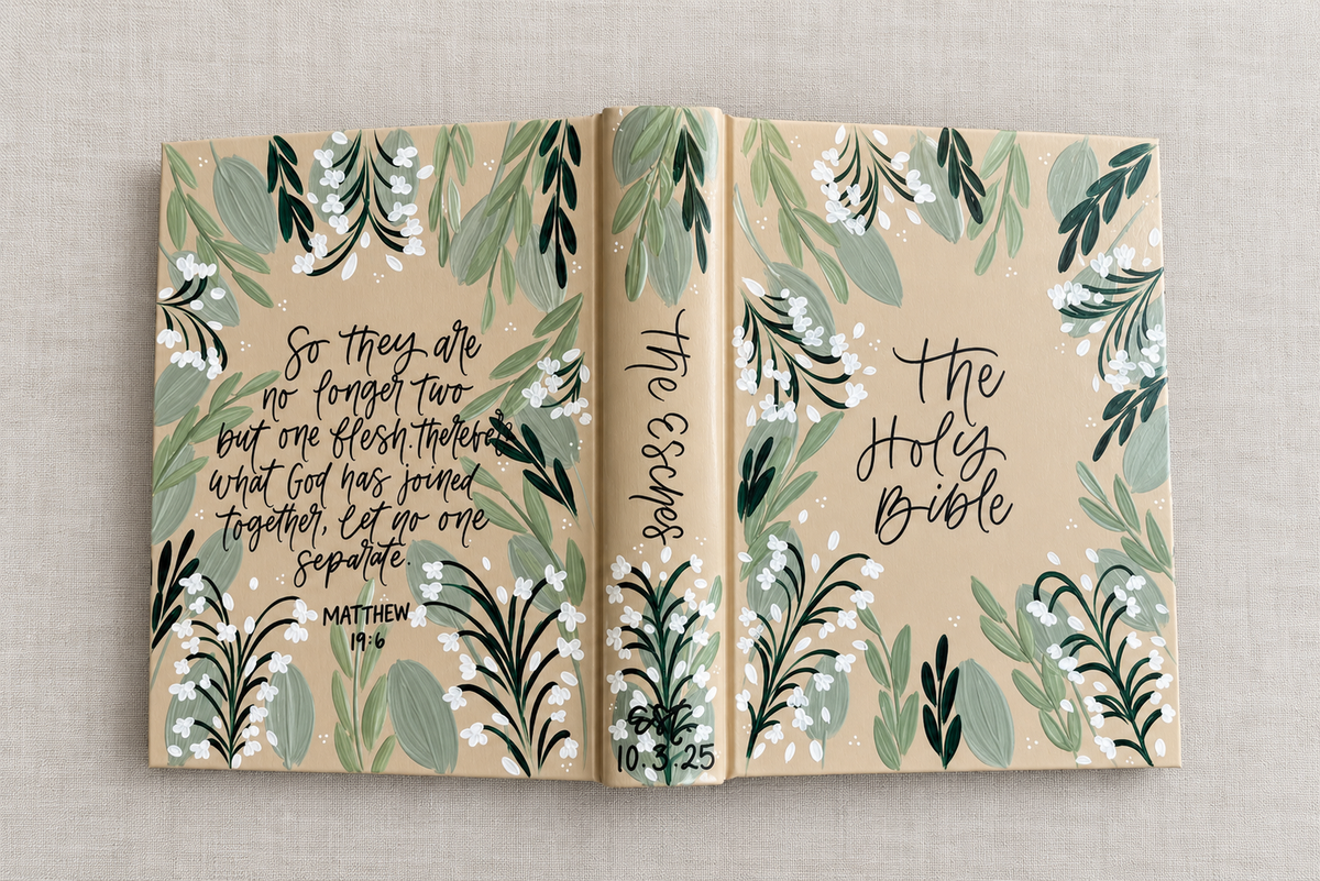 Hand-painted Bibles