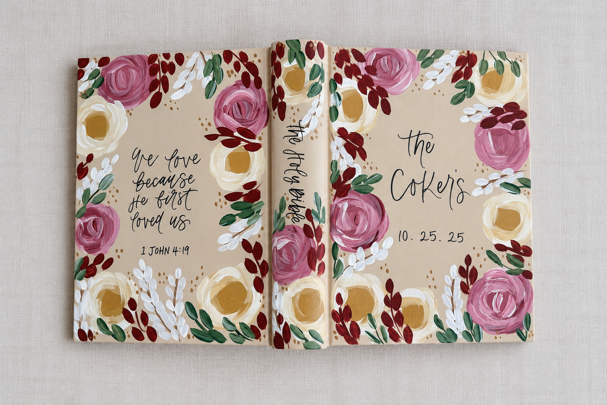 Hand-painted Bibles