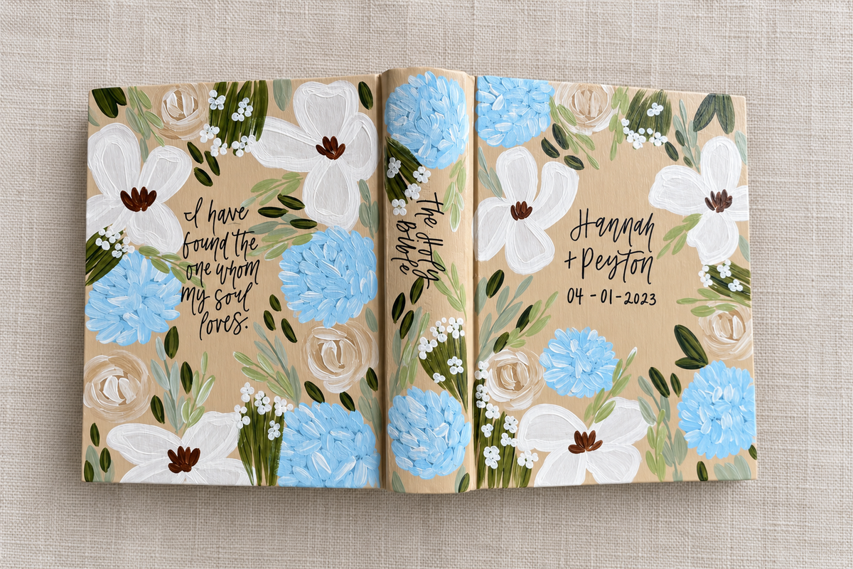 Hand-painted Bibles