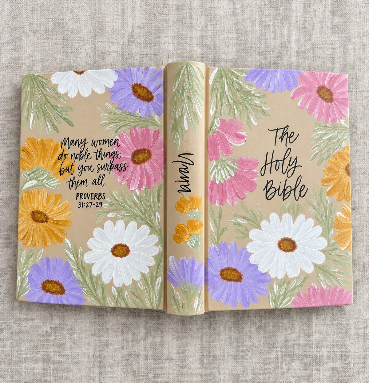 Hand-painted Bibles