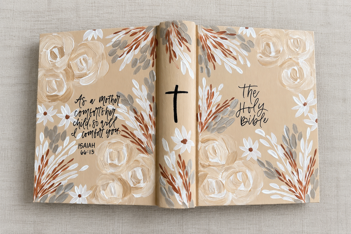 Hand-painted Bibles