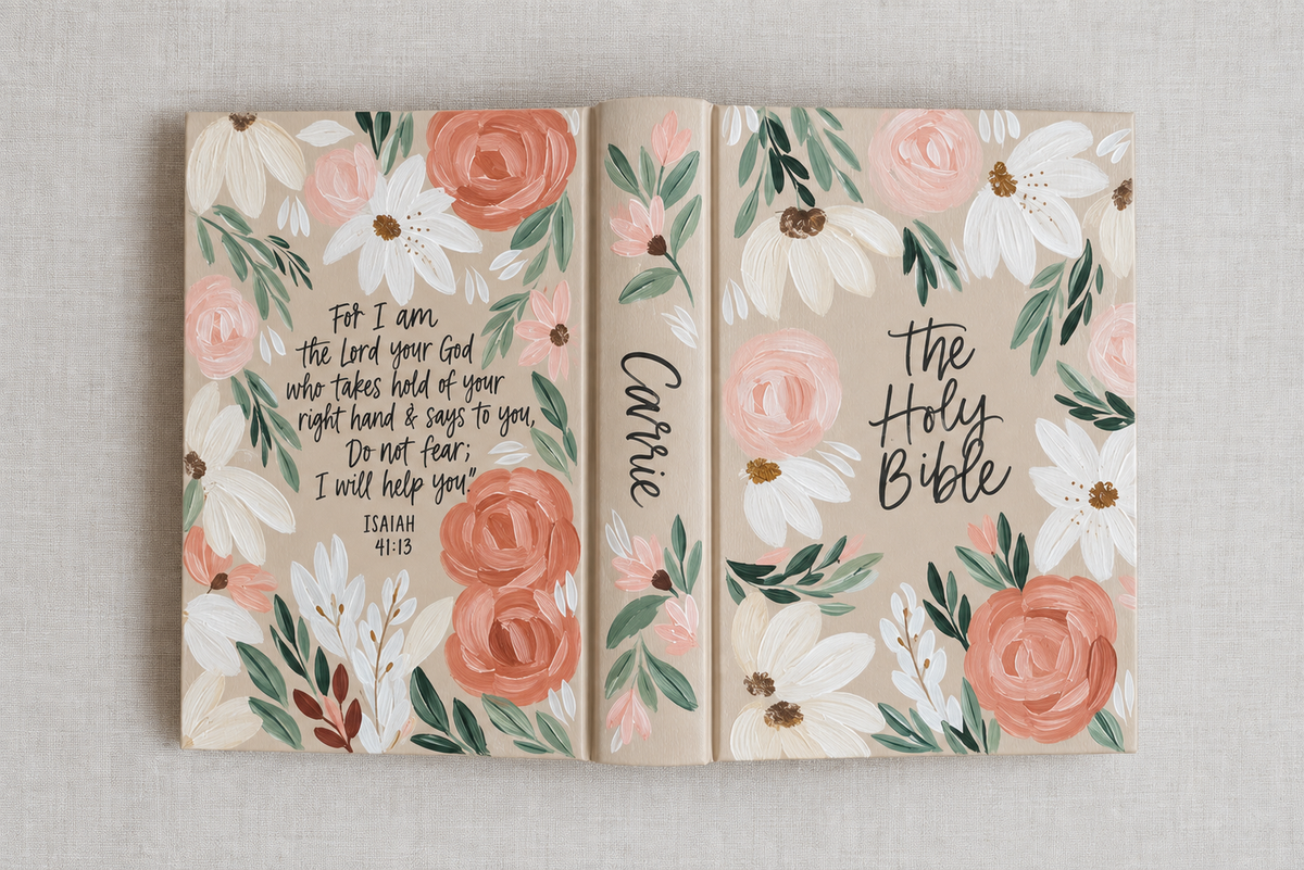 Hand-painted Bibles
