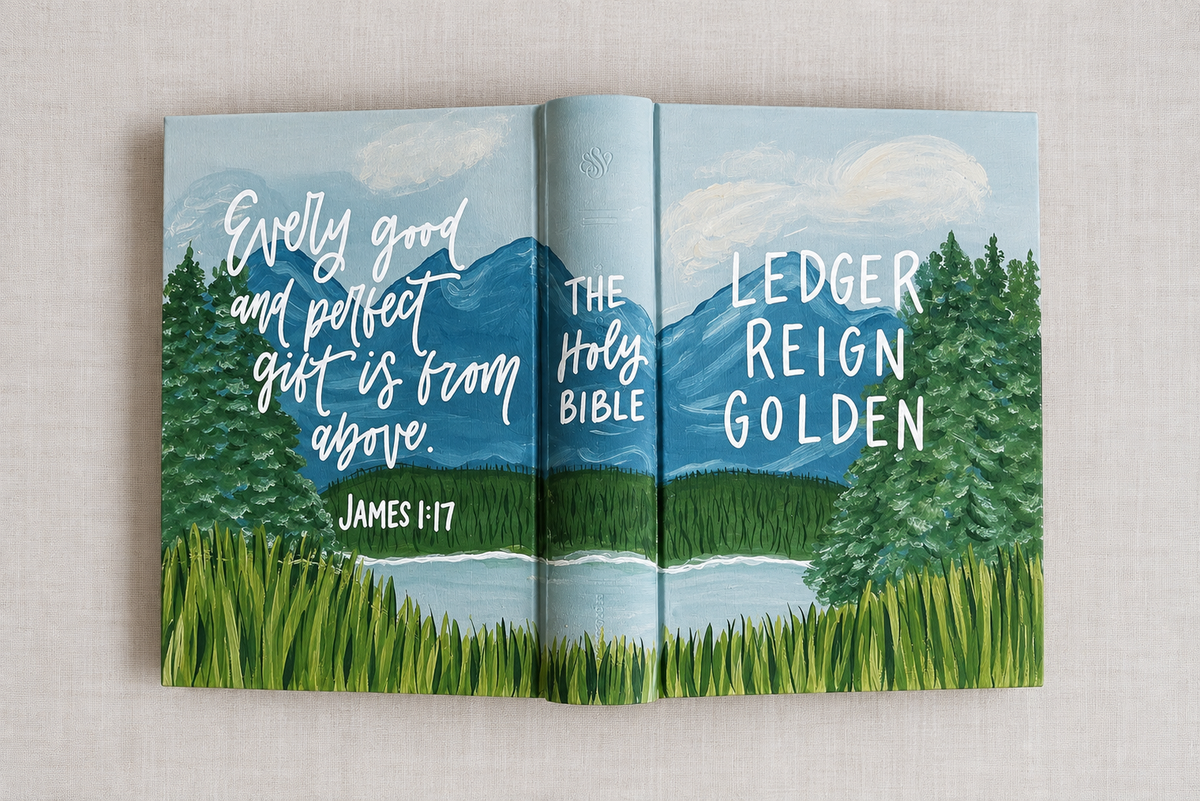 Hand-painted Bibles