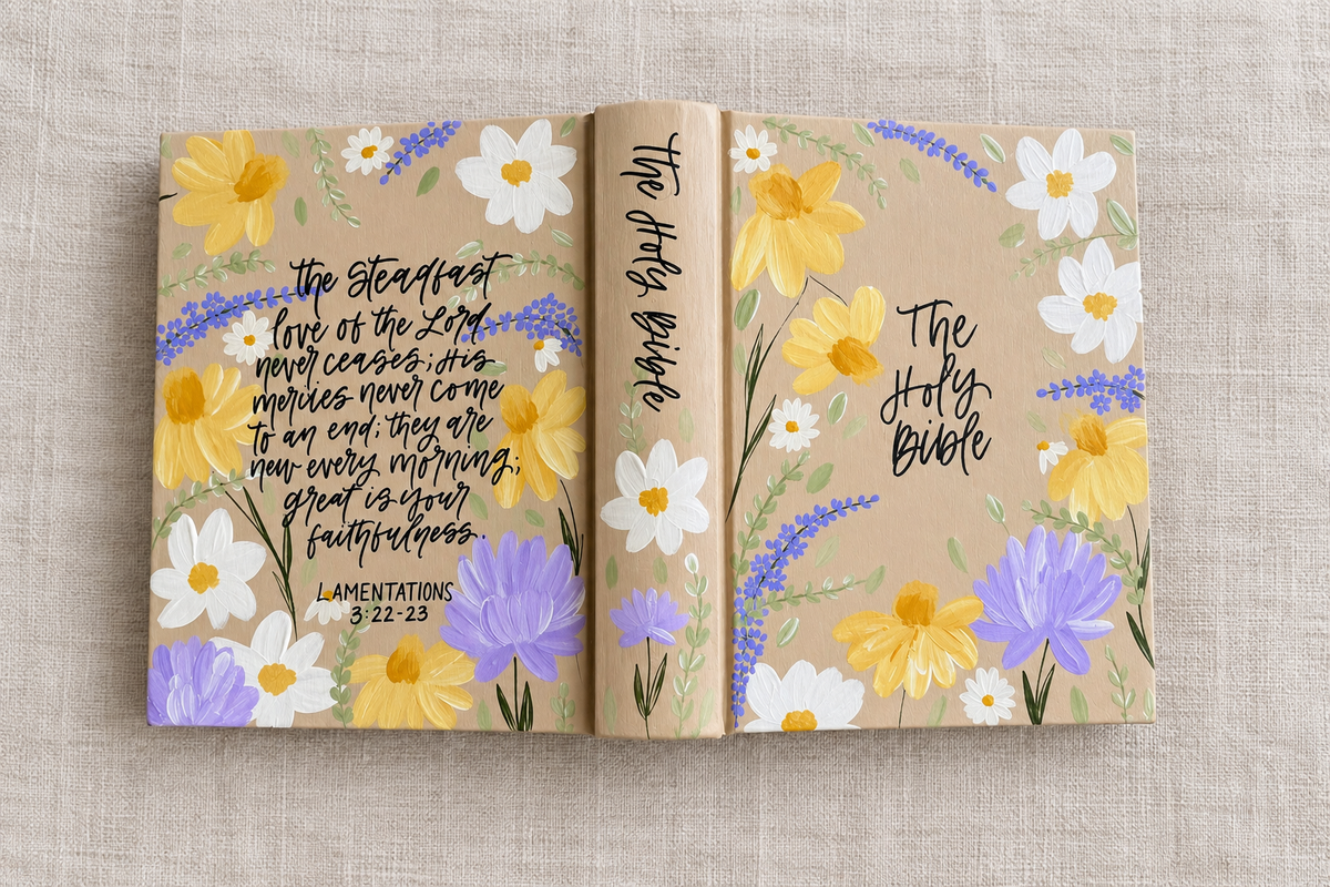 Hand-painted Bibles