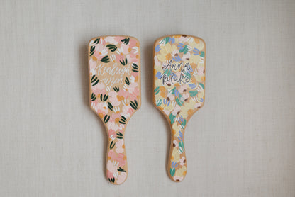 Custom Painted Hair Brushes