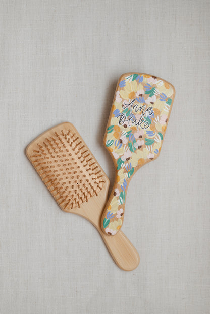 Custom Painted Hair Brushes