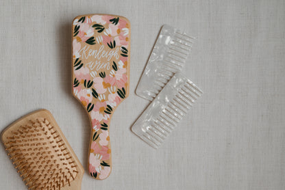 Custom Painted Hair Brushes