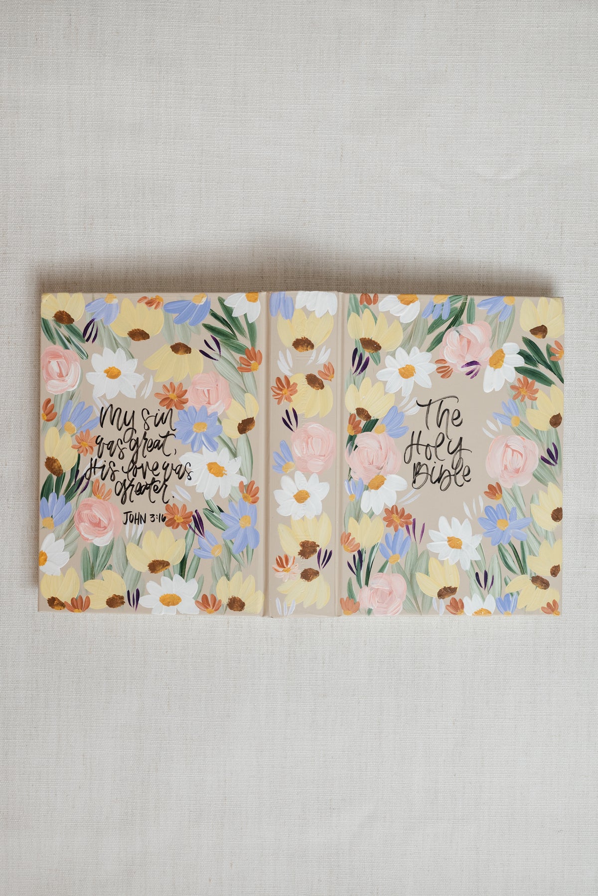 Hand-painted Bibles