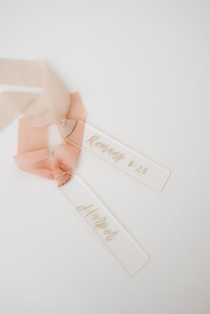 Acrylic Bookmarks
