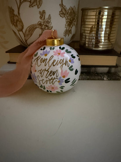 Ceramic Christmas Ornament