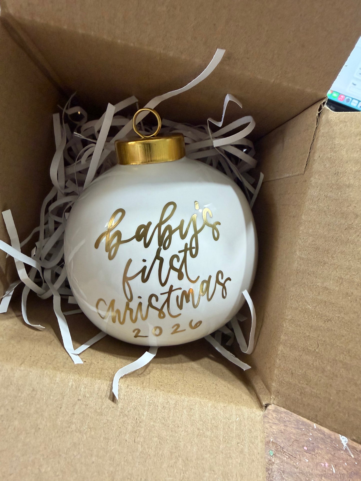 Ceramic Christmas Ornament
