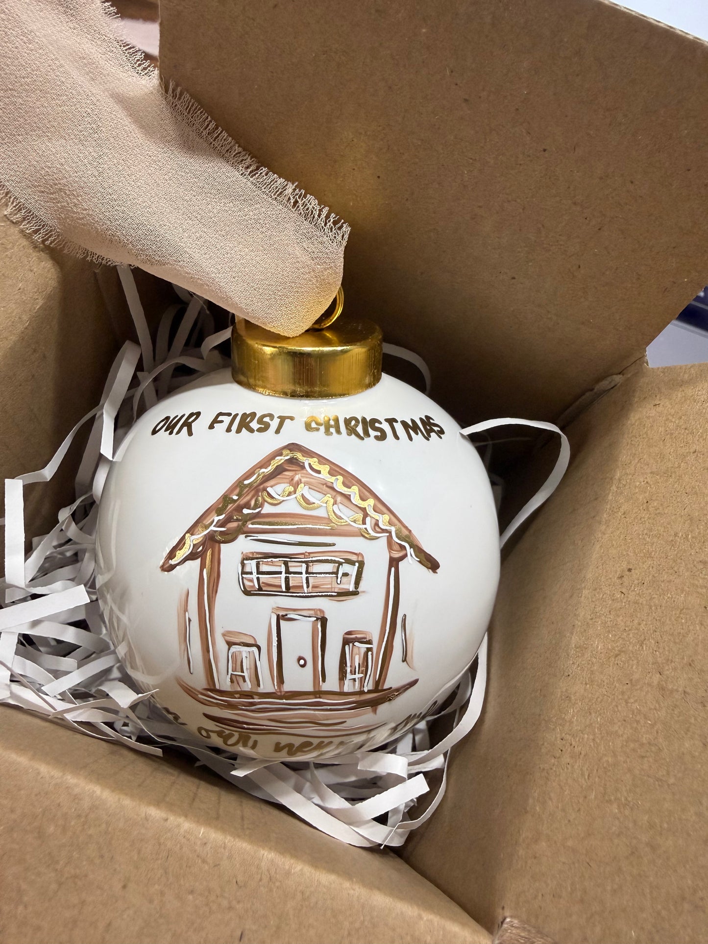 Ceramic Christmas Ornament