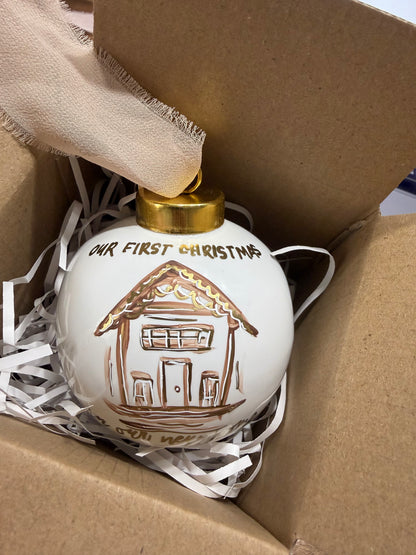 Ceramic Christmas Ornament
