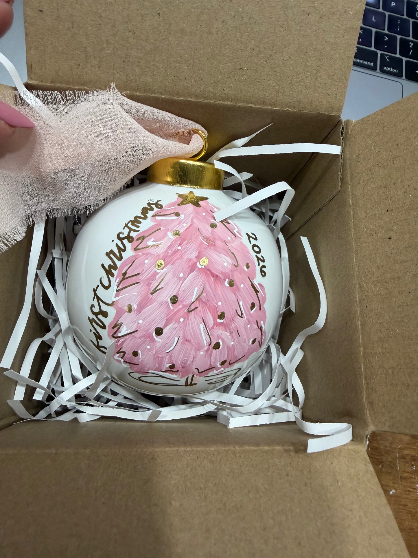 Ceramic Christmas Ornament