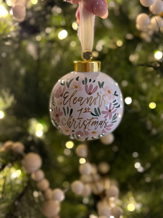 Ceramic Christmas Ornament