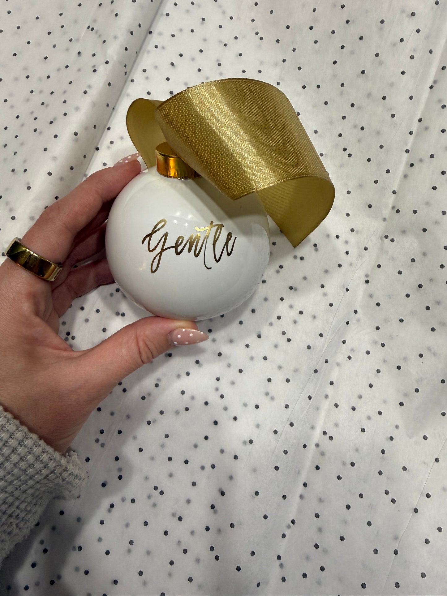Ceramic Christmas Ornament