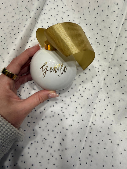 Ceramic Christmas Ornament
