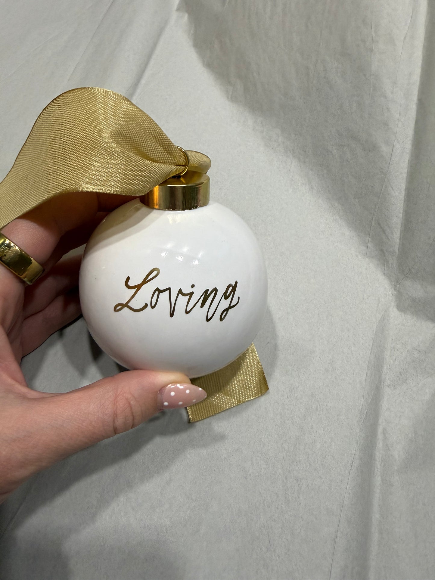 Ceramic Christmas Ornament
