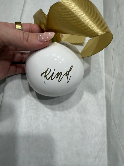 Ceramic Christmas Ornament