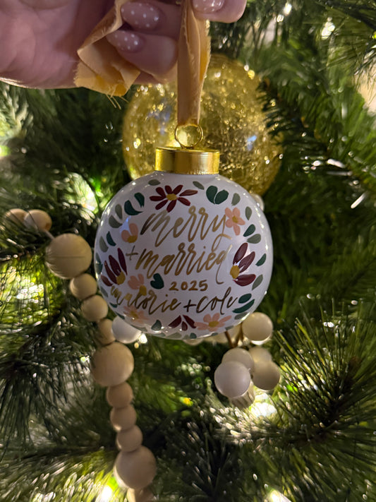 Ceramic Christmas Ornament
